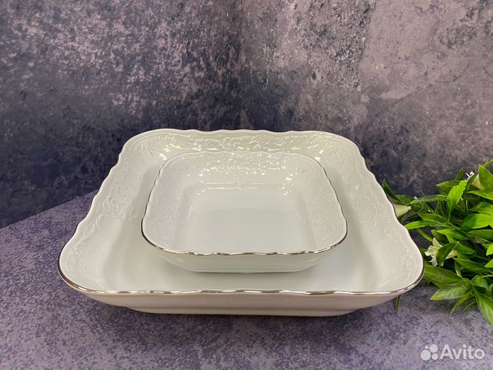 Салатник квадрат 