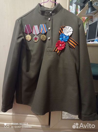 Костюм военных времен