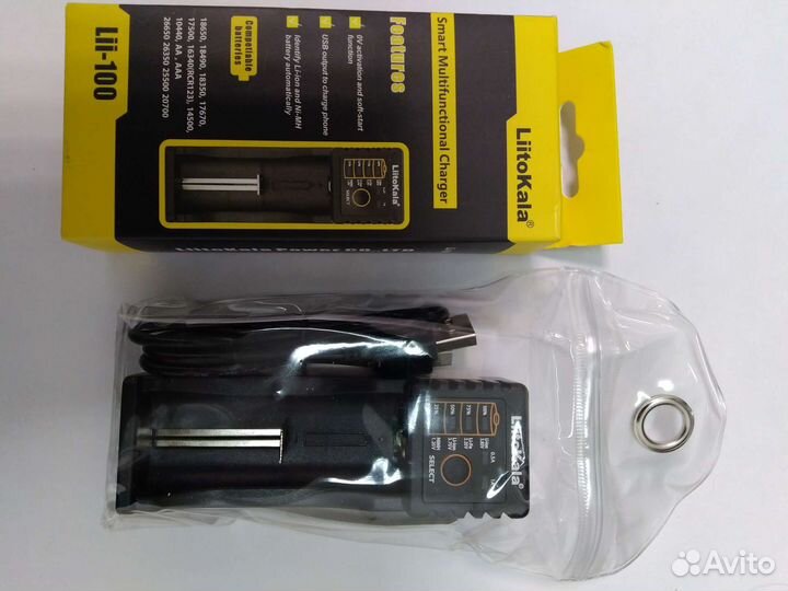 Универсальная зарядка LitoKala Lii-100