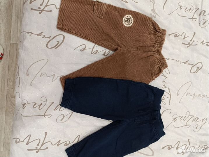 Вещи на мальчика пакетом 86 р-р