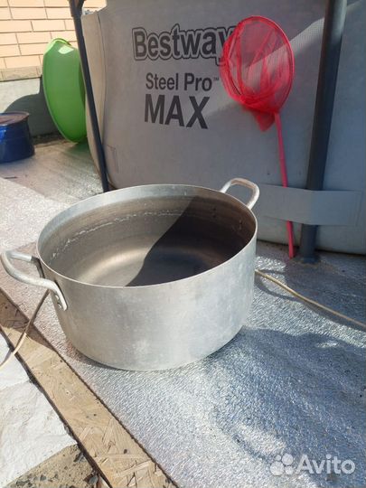 Таз алюминиевый