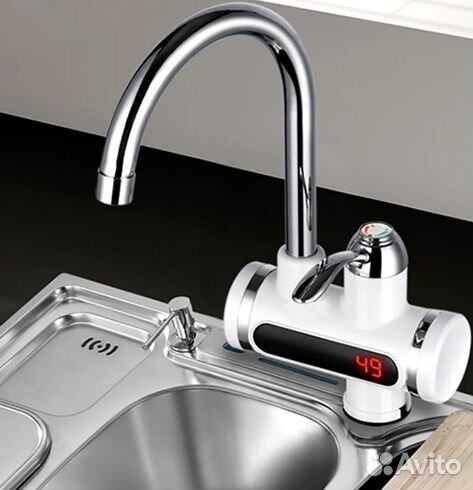 Водонагреватель, проточный, Новый