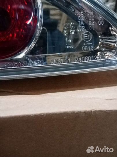 Задние фонари пежо 406 доресталинг