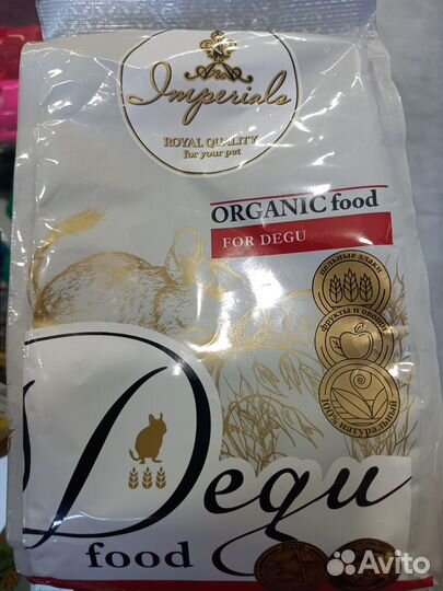 Корм для дегу 