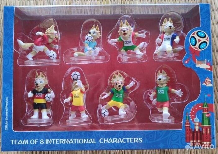 Фулеко и забивака 16 талисманов и подушка Fuleco