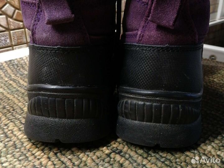 Ботинки зимние на шнуровке