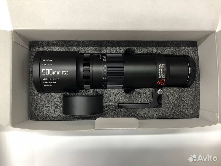 Объектив TTartisan 500 мм F6.3 Full Frame для Cano
