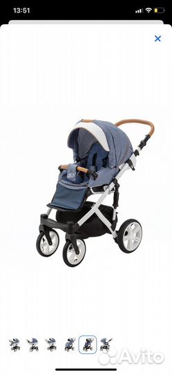 Коляска 2 в 1 adamex encore x 10