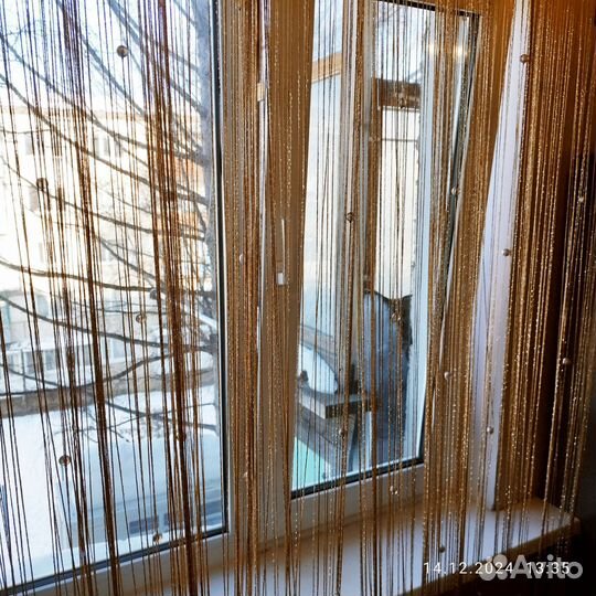 Шторы нитяные кисея, размер 3*3 м