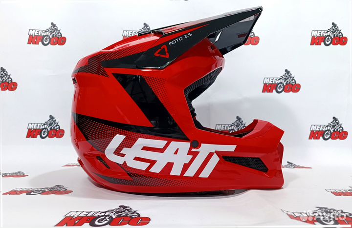 Шлем кроссовый leatt 2.5 V24 Red
