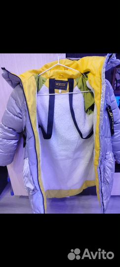 Пальто для девочки 128-134