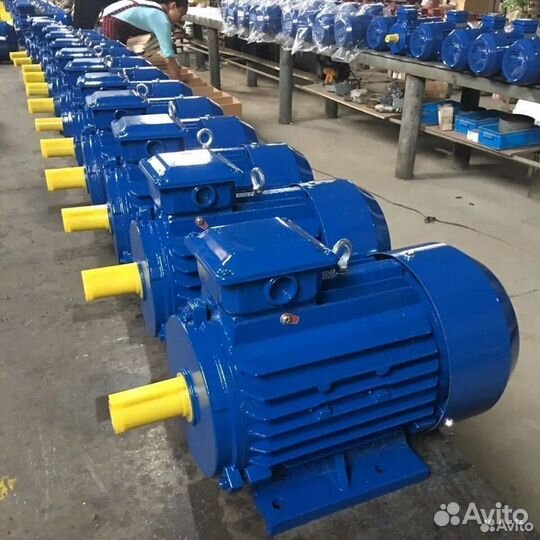 Электродвигатель аир 160S6 11кВт 1000об новый