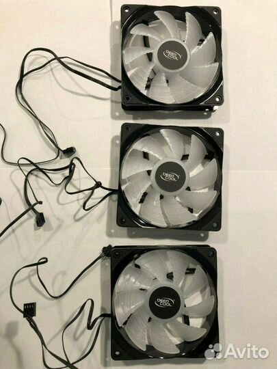 Вентилятор, контроллер, переходник argb, RGB