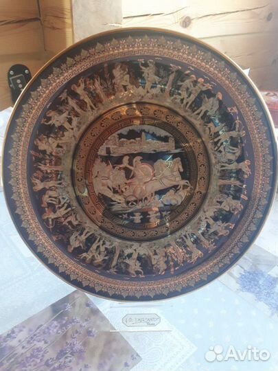 Греческая посуда. 24К золота