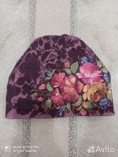 Шапка шерсть Мериноса на подкладе