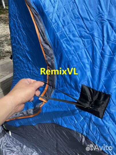 Палатка куб зимняя утепленная 200x200xh185см+Видео