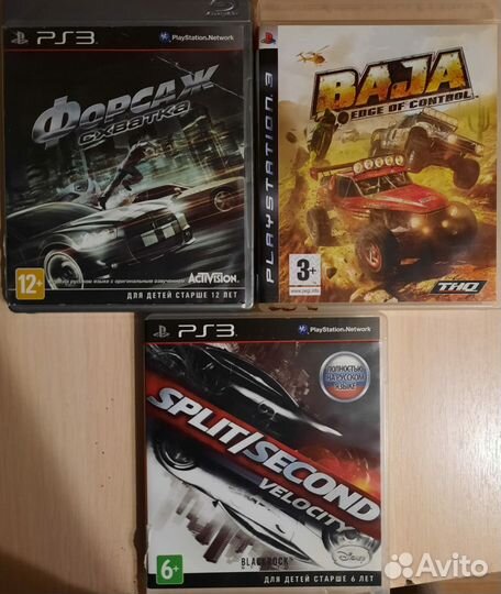 Игры для приставок ps3. Гонки