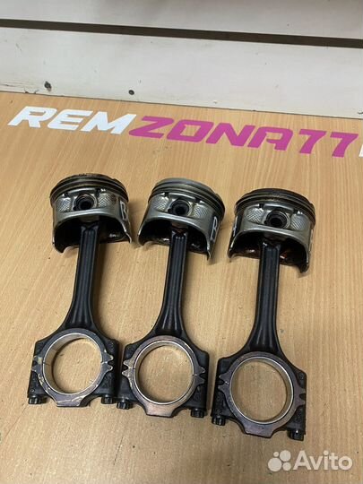 Шатун с поршнем volkswagen golf 4 bca 1,4