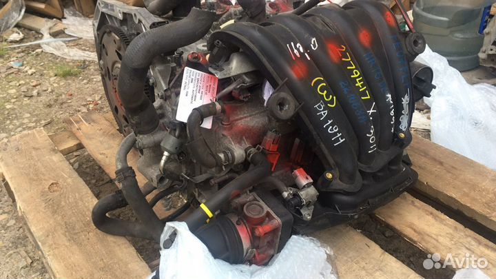 Двигатель nissan HR16DE