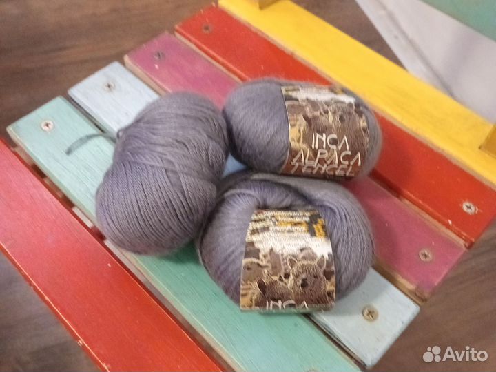 Пряжа inca alpaca tencel Перу