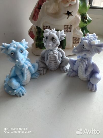 Мыло ручной работы дракон