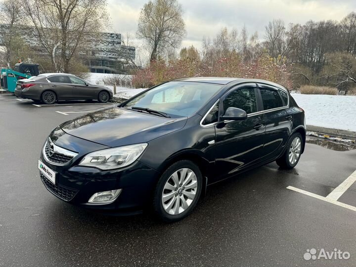 Opel Astra 1.4 AT, 2011, 126 000 км