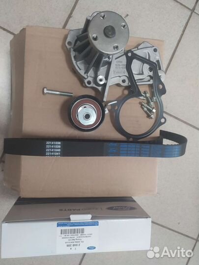 Ремень грм Форд Фокус/Фьюжн+ помпа на 1.4/1.6 л