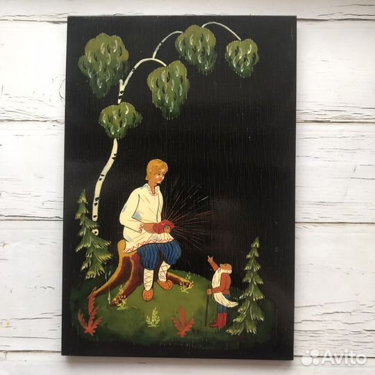 Деревянное панно СССР