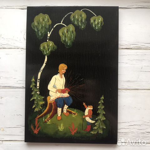 Деревянное панно СССР