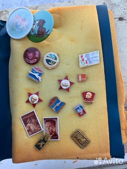 Значки СССР октябрёнок и др