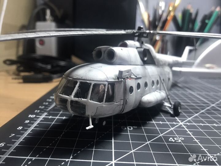 Модель вертолета ми 8