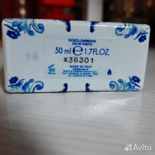 Dolce&Gabbana light blue summer vibes оригинал