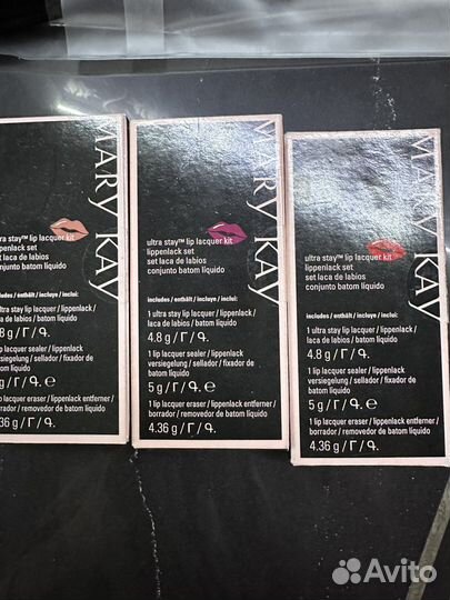 Стойкие несмываемые помады