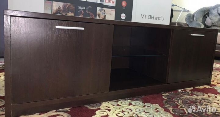 Тумба под тв венге в идеалном состоянии