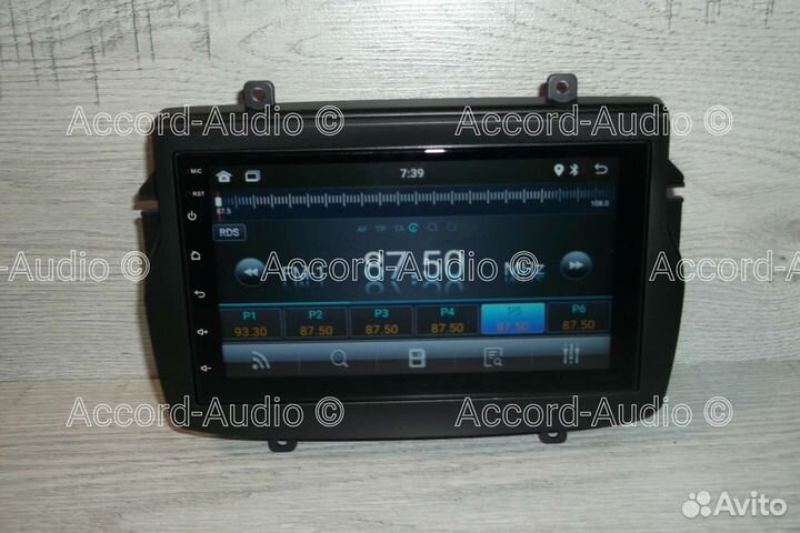 Магнитола LADA Vesta Android 2/32 GPS WiFi