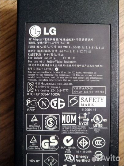 Блок питания Телевизора LG HU10634-11003A