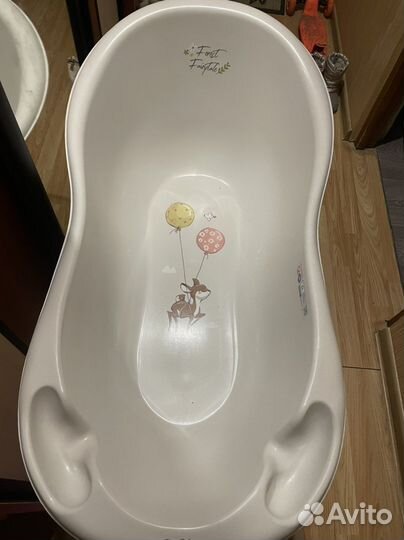 Детская ванночка для купания с горкой