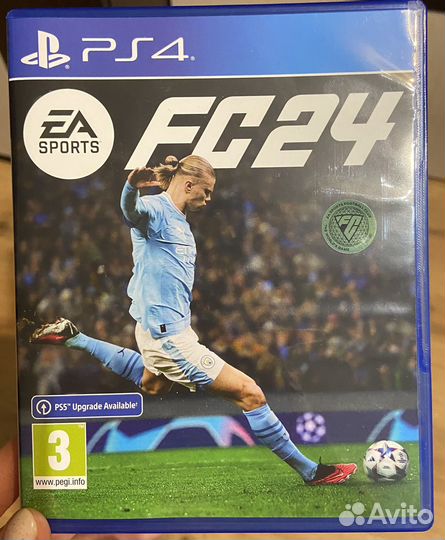 Игра для ps4 fifa 24