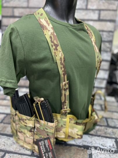 Пояс разгрузочный тактический с подсумками