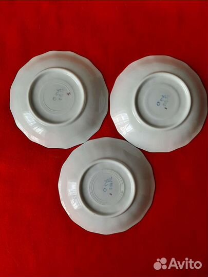 Тарелки,блюдца, розетки Вербилки ссср,стопки новые