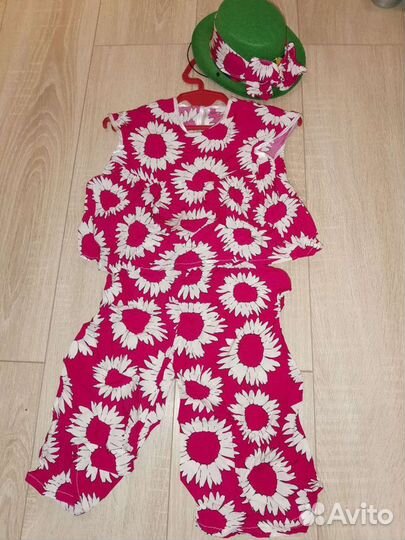 Костюм со шляпкой 90-110 см