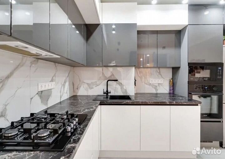 Кухня Белая по индивидуальному заказу