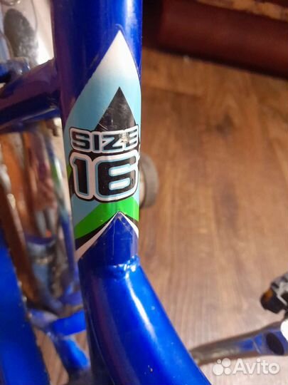 Велосипед для мальчика 16