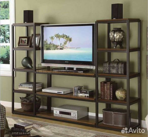 Стенка в стиле лофт