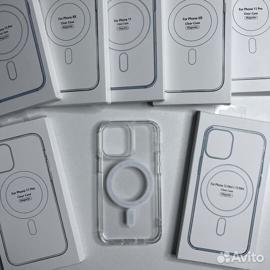 Чехол MagSafe на iPhone X/Xs/Xr/11-14 Pro Max