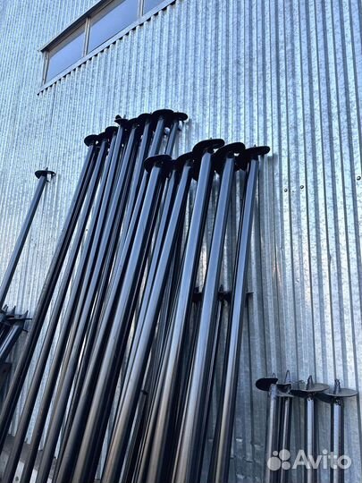 Винтовые сваи Монтаж