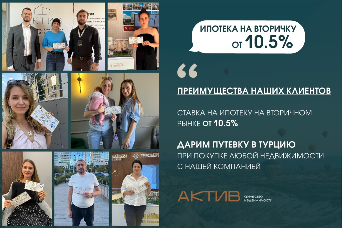 Актив | Агентство недвижимости. Профиль пользователя на Авито