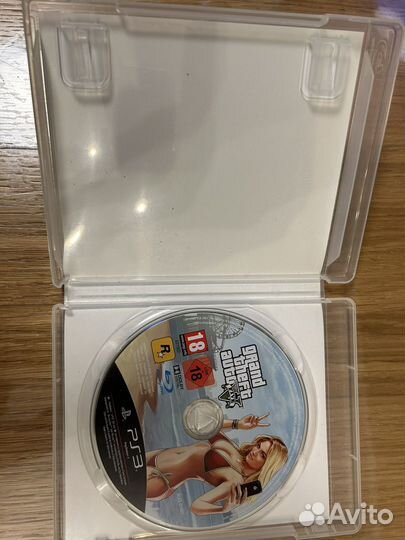 Диск Gta 5 V ps3