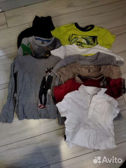 Вещи пакетом на мальчика рост 128 134
