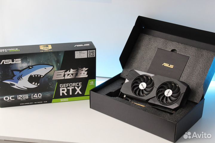 Asus RTX 3060 Megalodon OC 12GB Gddr6